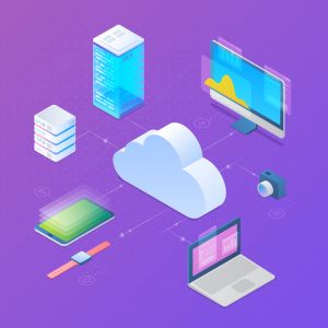 Cloud IT graphic