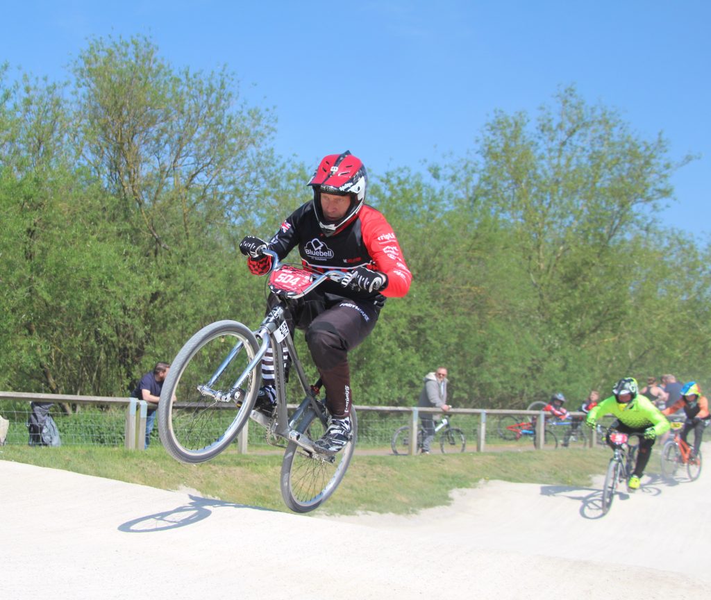 Mid BMX race jump