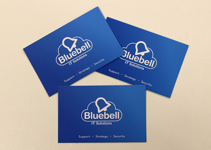 Bluebell business cards