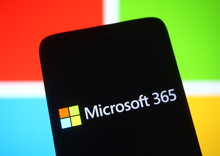 Microsoft 365 on mobile phone