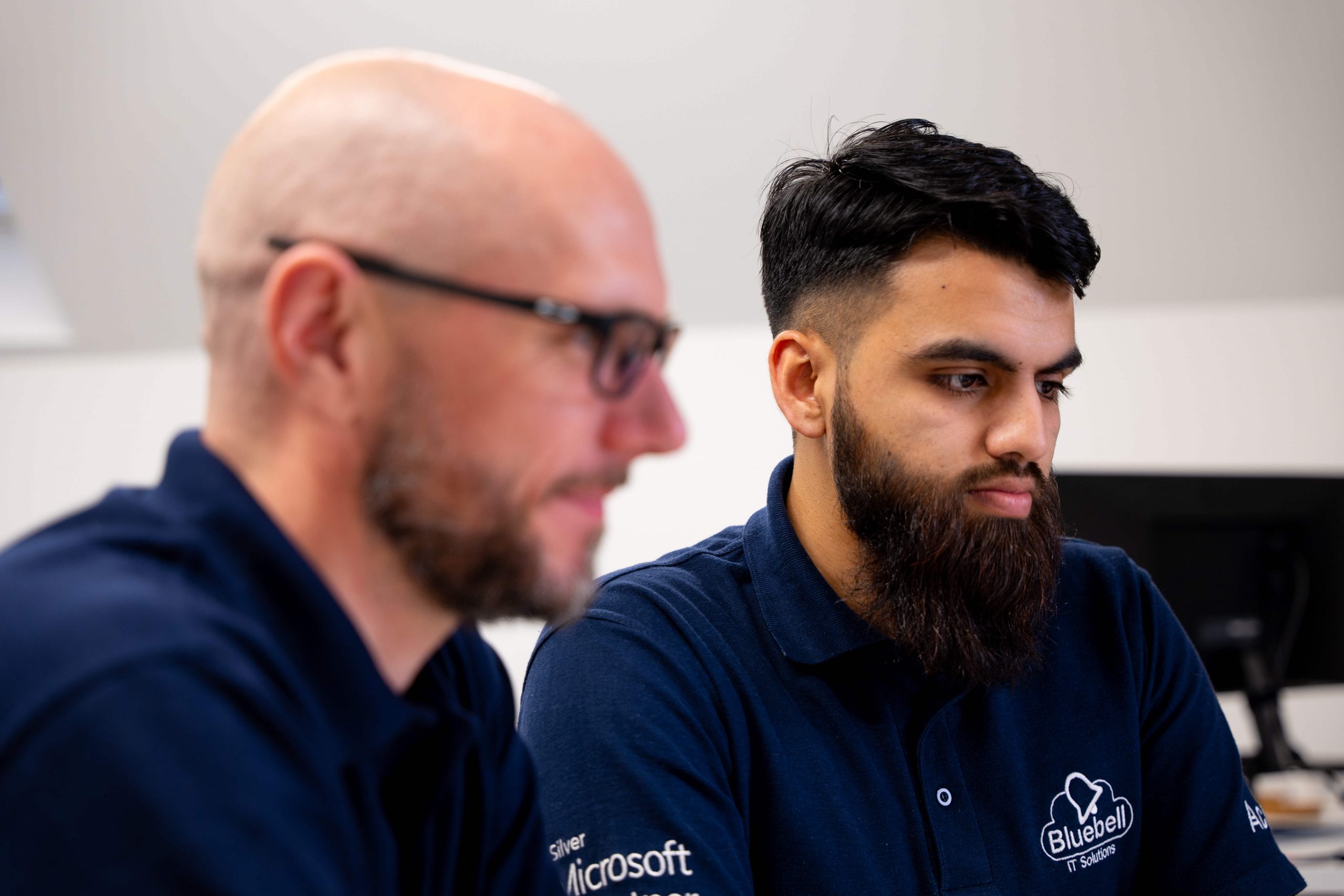 Bluebell IT Solutions team focused on delivering expert IT support and managed services for businesses in Northampton.